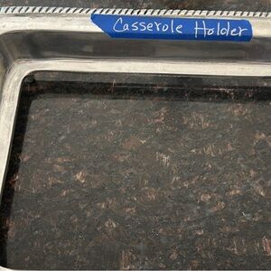 Chic Silver Serving Tray